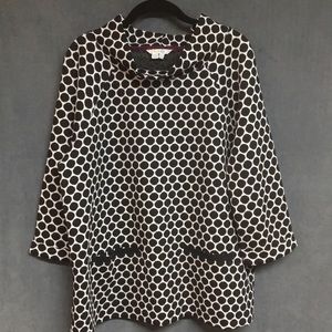 Boden polka dot top size 18